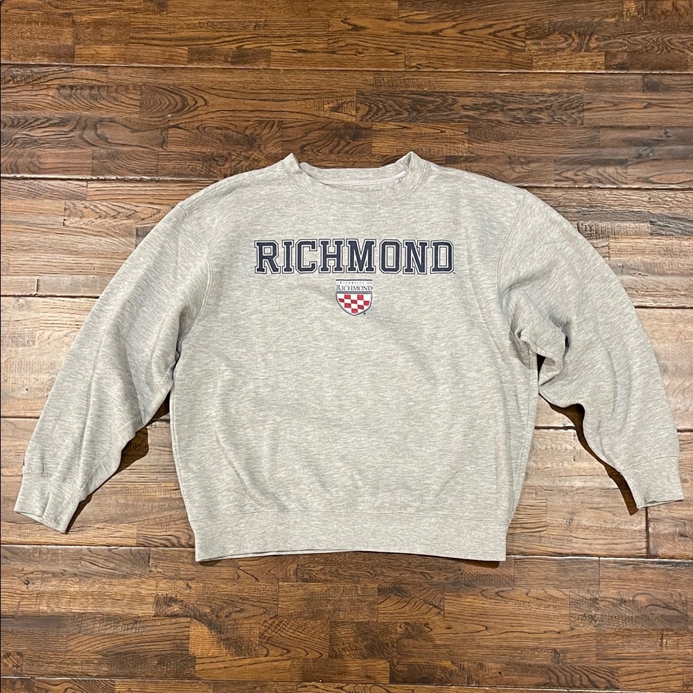 Vintage University of Richmond Light Gray Jansport Crewneck Sweater
